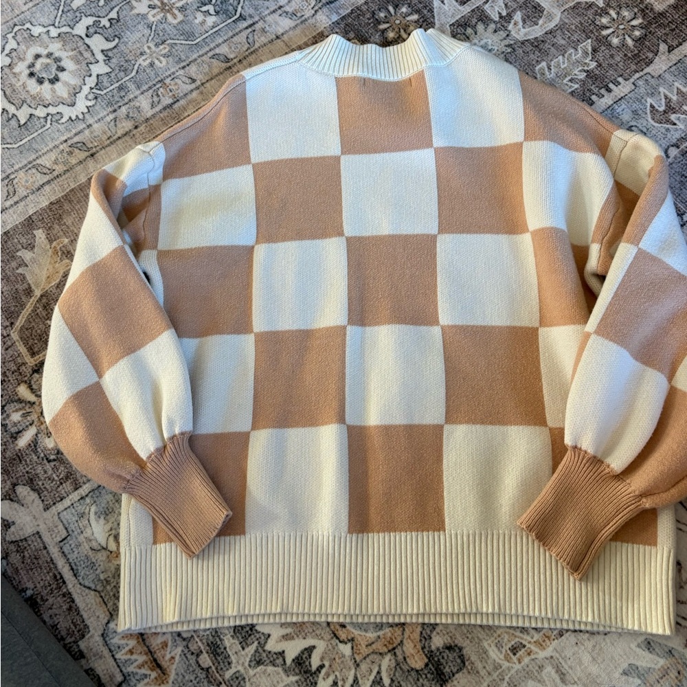 Zesica XL Loose Mockneck Sweater - Picture 4 of 5